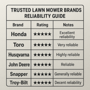 Featured image for 15 Most Trusted Lawn Mower Brands for 2026 The Ultimate Reliability Guide
