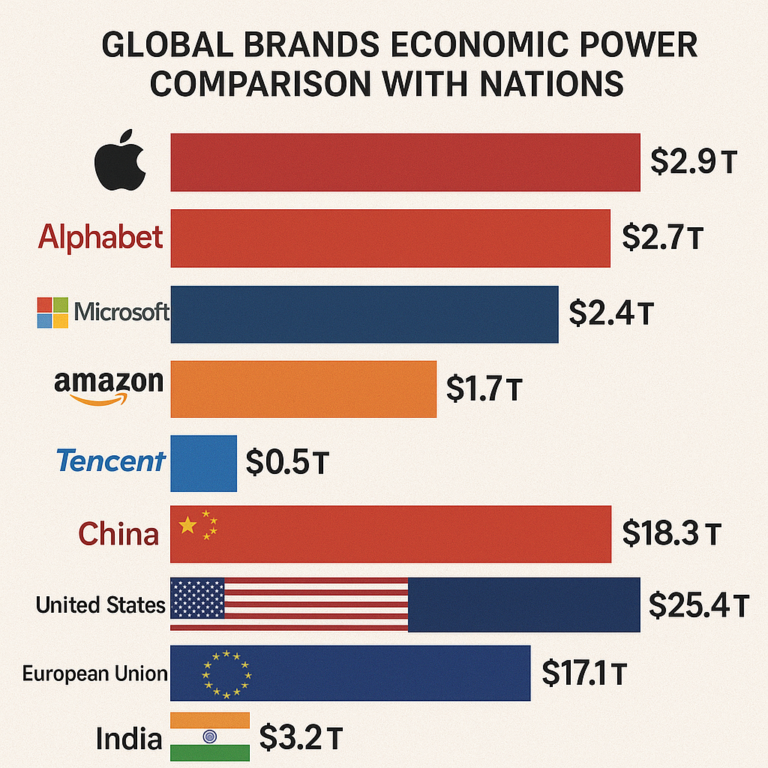 Featured image for 10 Global Brands Wielding More Power Than Nations 2026