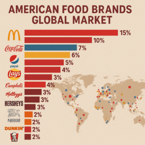 Featured image for 9 Top US Food Brands Conquering the Globe 2026