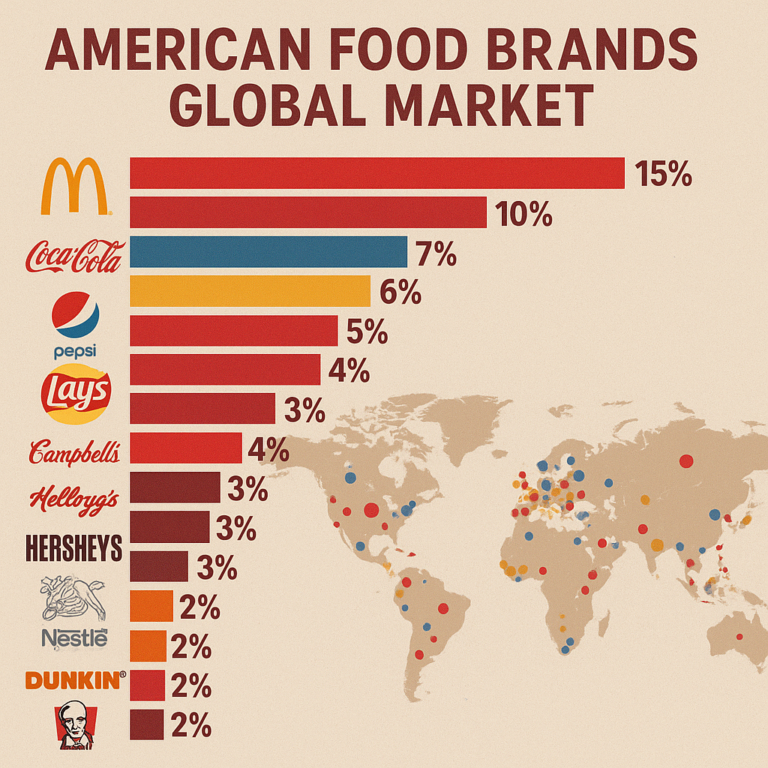 Featured image for 9 Top US Food Brands Conquering the Globe 2026